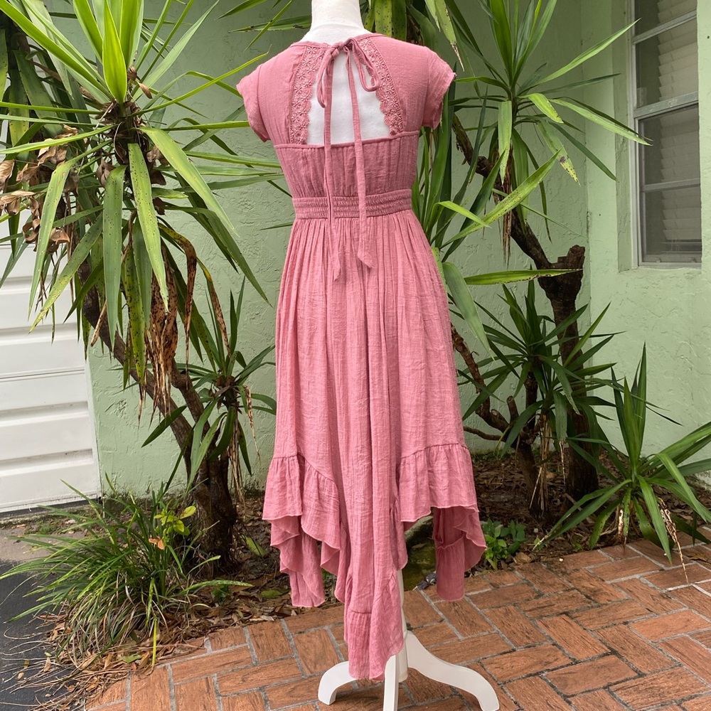 Boho Asymmetrical Dress